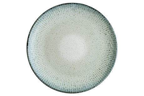 Round Coupe Plate - 270Mm, Maze from Bonna. Patterned, made out of Ceramic and sold in boxes of 12. Hospitality quality at wholesale price with The Flying Fork! 