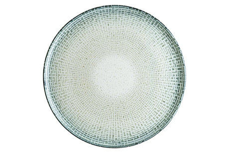 Round Platter - 320Mm, Maze from Bonna. Patterned, made out of Ceramic and sold in boxes of 6. Hospitality quality at wholesale price with The Flying Fork! 