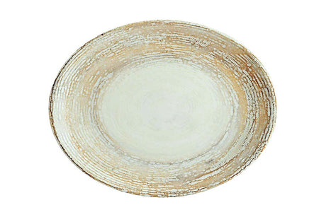 Oval Platter - 310Mm, Patera from Bonna. Patterned, made out of Ceramic and sold in boxes of 6. Hospitality quality at wholesale price with The Flying Fork! 