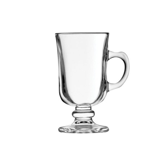 Irish coffee cup on clear background