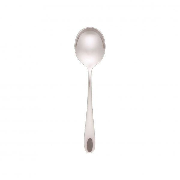Soup Spoon - Florence from tablekraft. made out of Stainless Steel and sold in boxes of 12. Hospitality quality at wholesale price with The Flying Fork! 