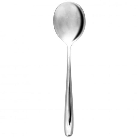 Soup Spoon - Aero Dawn from tablekraft. made out of Stainless Steel and sold in boxes of 12. Hospitality quality at wholesale price with The Flying Fork! 