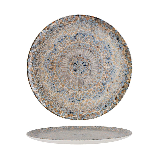 Round Coupe Plate - Mosaic, 320mm from Bonna. Patterned, made out of Ceramic and sold in boxes of 6. Hospitality quality at wholesale price with The Flying Fork! 
