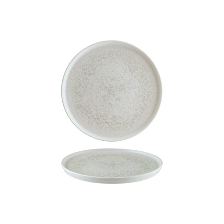 Round Plate - White, 220x17mm from Bonna. Patterned, made out of Ceramic and sold in boxes of 6. Hospitality quality at wholesale price with The Flying Fork! 
