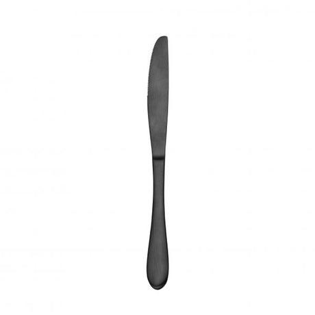 Dessert Knife - Soho Ink from tablekraft. made out of Stainless Steel and sold in boxes of 12. Hospitality quality at wholesale price with The Flying Fork! 