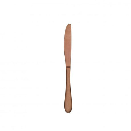 Dessert Knife - Soho Rose from tablekraft. made out of Stainless Steel and sold in boxes of 12. Hospitality quality at wholesale price with The Flying Fork! 