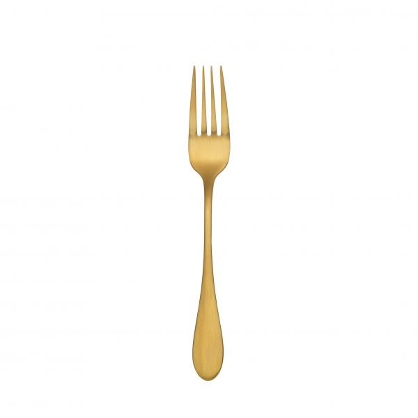 Table Fork - Soho Gold from tablekraft. made out of Stainless Steel and sold in boxes of 12. Hospitality quality at wholesale price with The Flying Fork! 