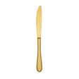 Table Knife - Soho Gold from tablekraft. made out of Stainless Steel and sold in boxes of 12. Hospitality quality at wholesale price with The Flying Fork! 