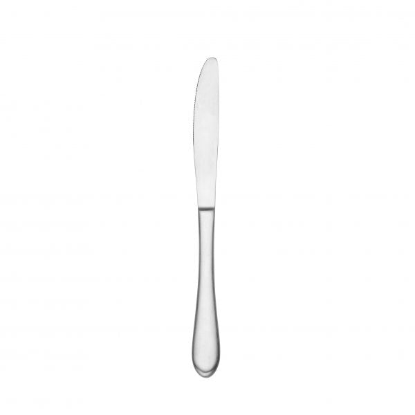 Dessert Knife- Soho Matte from tablekraft. Matt Finish, made out of Stainless Steel and sold in boxes of 12. Hospitality quality at wholesale price with The Flying Fork! 