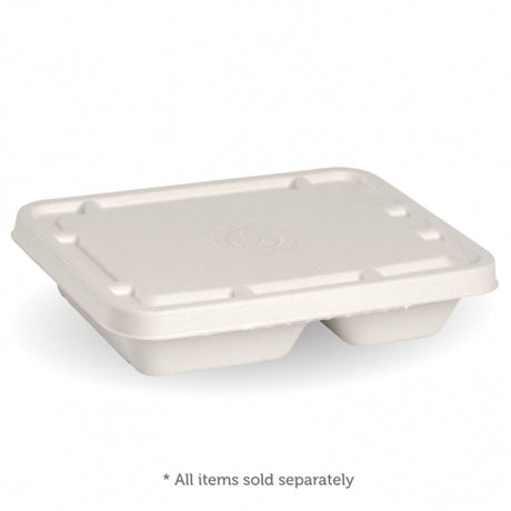 2 compartment base - 240x180x50mm - 530/380ml - white - Carton of 500 units