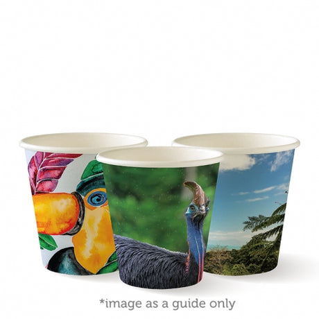 230ml (6oz) cup (fits small lids) - art series - Carton of 1000 units