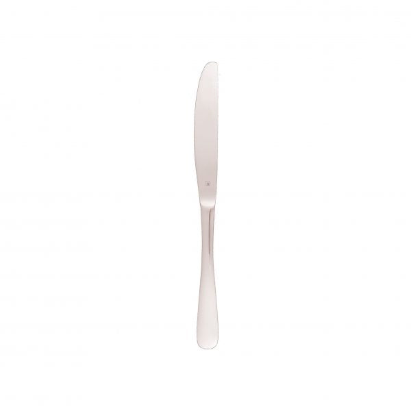 Table Knife- Cairo Satin from tablekraft. Satin Finish, made out of Stainless Steel and sold in boxes of 24. Hospitality quality at wholesale price with The Flying Fork! 