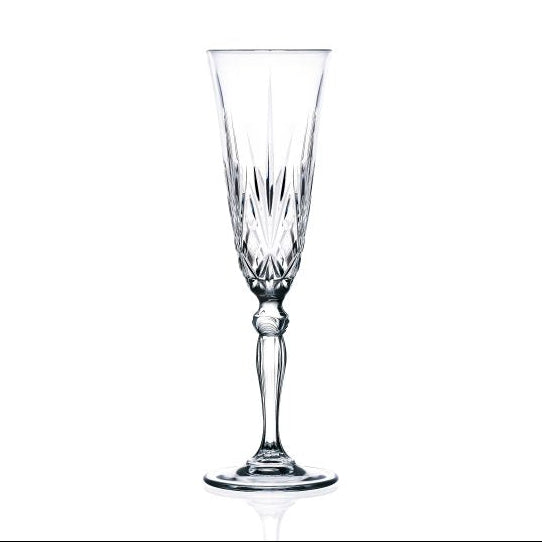 Champagne Flute - 160ml, Melodia from RCR Cristalleria