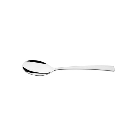 Dessert Spoon - Cosmos from Amefa. Textured Handles, made out of Stainless Steel and sold in boxes of 12. Hospitality quality at wholesale price with The Flying Fork! 