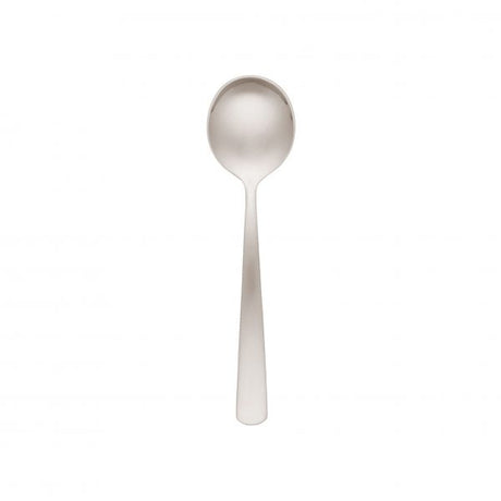 Soup Spoon - Sienna from tablekraft. made out of Stainless Steel and sold in boxes of 12. Hospitality quality at wholesale price with The Flying Fork! 