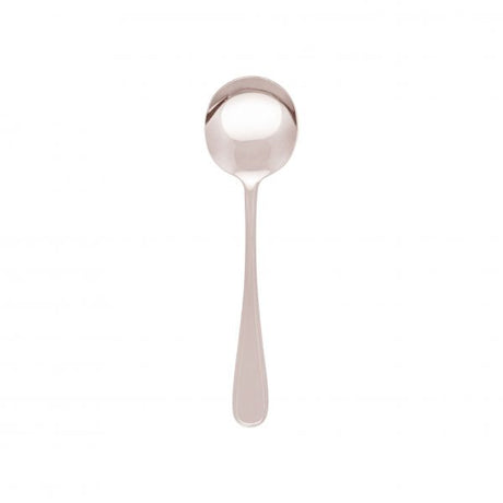 Soup Spoon - Melrose from tablekraft. made out of Stainless Steel and sold in boxes of 12. Hospitality quality at wholesale price with The Flying Fork! 