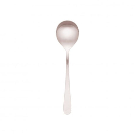 Soup Spoon - Luxor from tablekraft. made out of Stainless Steel and sold in boxes of 12. Hospitality quality at wholesale price with The Flying Fork! 