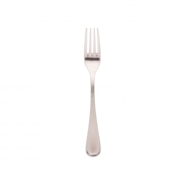 Dessert Fork - Casino from tablekraft. made out of Stainless Steel and sold in boxes of 12. Hospitality quality at wholesale price with The Flying Fork! 