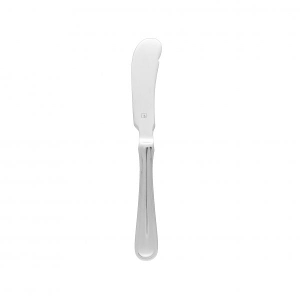 Butter Knife - Casino from tablekraft. made out of Stainless Steel and sold in boxes of 12. Hospitality quality at wholesale price with The Flying Fork! 