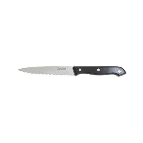 Steak Knife - Black Bakelite Hdl, 125Mm from Cavalier. Sold in boxes of 1. Hospitality quality at wholesale price with The Flying Fork! 