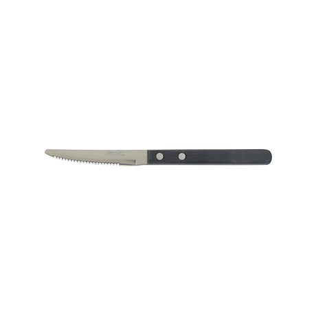 Steak Knife - Black Bakelite Hdl, 100Mm from Cavalier. Sold in boxes of 1. Hospitality quality at wholesale price with The Flying Fork! 