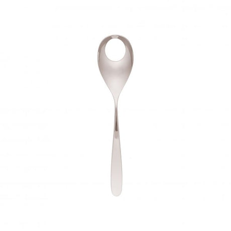 Serving Spoon, With Hole - Alaska from tablekraft. Mirror Finish, made out of Stainless Steel and sold in boxes of 1. Hospitality quality at wholesale price with The Flying Fork! 