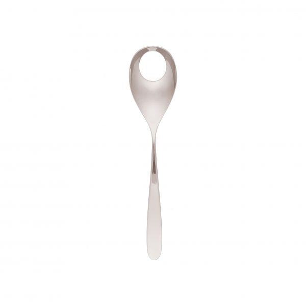 Serving Spoon, With Hole - Alaska from tablekraft. Mirror Finish, made out of Stainless Steel and sold in boxes of 1. Hospitality quality at wholesale price with The Flying Fork! 