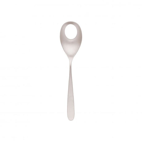 Serving Spoon - Alaska from tablekraft. Satin Finish, made out of Stainless Steel and sold in boxes of 1. Hospitality quality at wholesale price with The Flying Fork! 