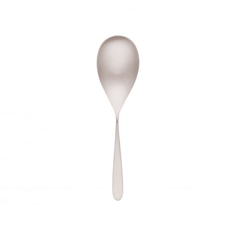 Buffet Spoon, Satin, Alaska from tablekraft. made out of Stainless Steel and sold in boxes of 1. Hospitality quality at wholesale price with The Flying Fork! 