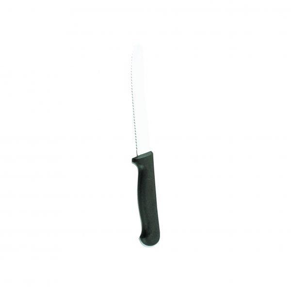 Steak Knife, With Rounded Tip from tablekraft. made out of Stainless Steel and sold in boxes of 12. Hospitality quality at wholesale price with The Flying Fork! 