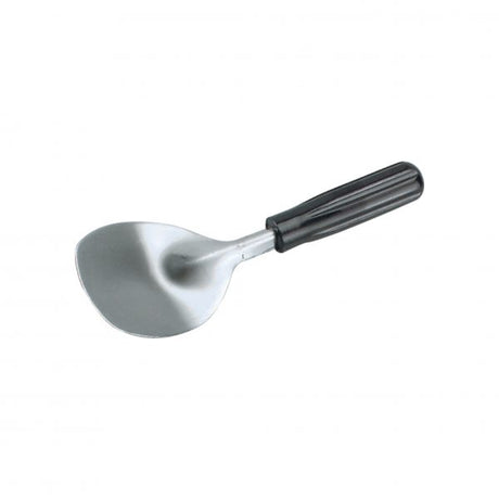 Ice Cream Spade Black from Chef Inox. made out of Stainless Steel and sold in boxes of 1. Hospitality quality at wholesale price with The Flying Fork! 