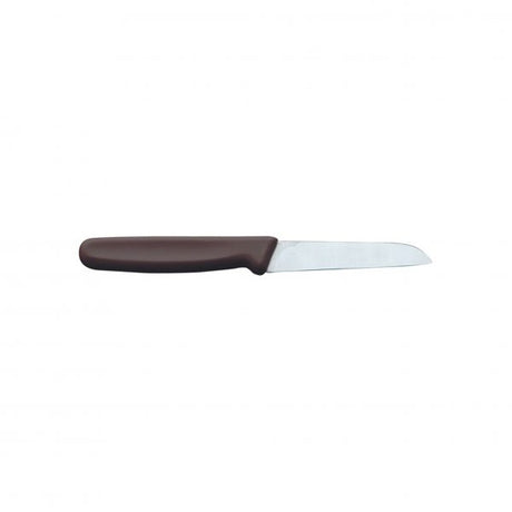 Paring Knife - 90mm, Brown from Ivo. made out of Stainless Steel and sold in boxes of 1. Hospitality quality at wholesale price with The Flying Fork! 