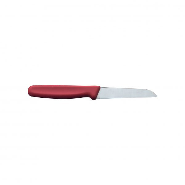 Paring Knife - 90mm, Red from Ivo. made out of Stainless Steel and sold in boxes of 1. Hospitality quality at wholesale price with The Flying Fork! 