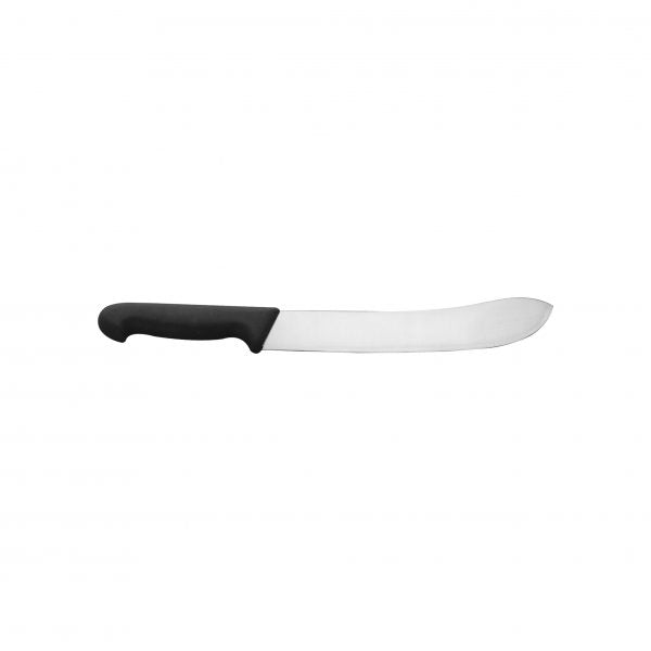 Butchers Knife - 250mm, White from Ivo. made out of Stainless Steel and sold in boxes of 1. Hospitality quality at wholesale price with The Flying Fork! 