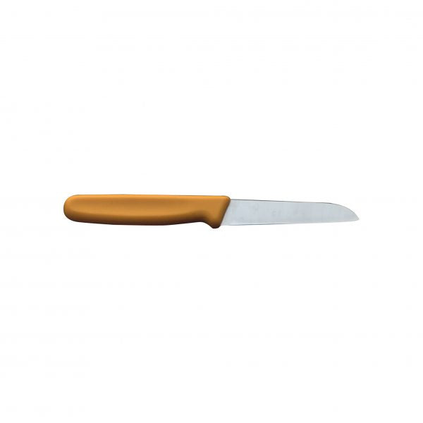 Paring Knife - 90mm, Yellow from Ivo. made out of Stainless Steel and sold in boxes of 1. Hospitality quality at wholesale price with The Flying Fork! 
