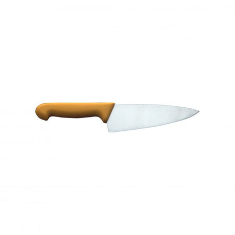 Chefs Knife - 150mm, Yellow from Ivo. made out of Stainless Steel and sold in boxes of 1. Hospitality quality at wholesale price with The Flying Fork! 