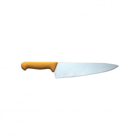 Chefs Knife - 250mm, Yellow from Ivo. made out of Stainless Steel and sold in boxes of 1. Hospitality quality at wholesale price with The Flying Fork! 