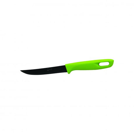 Vegetable Knife - 115mm, Titanium Evo Lime Handle from Ivo. made out of Titanium and sold in boxes of 6. Hospitality quality at wholesale price with The Flying Fork! 