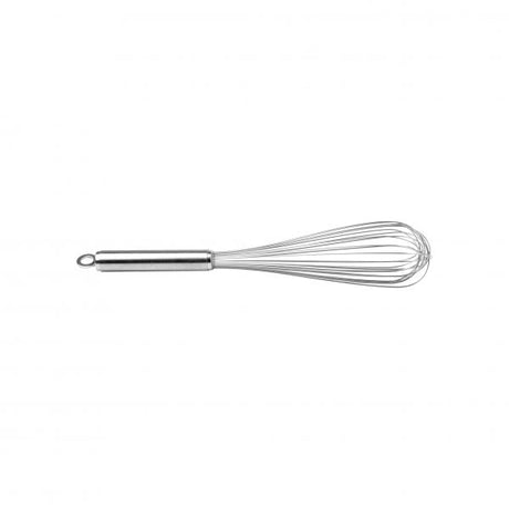 Piano Whisk - 250mm from Chef Inox. made out of Stainless Steel 18/10 and sold in boxes of 1. Hospitality quality at wholesale price with The Flying Fork! 
