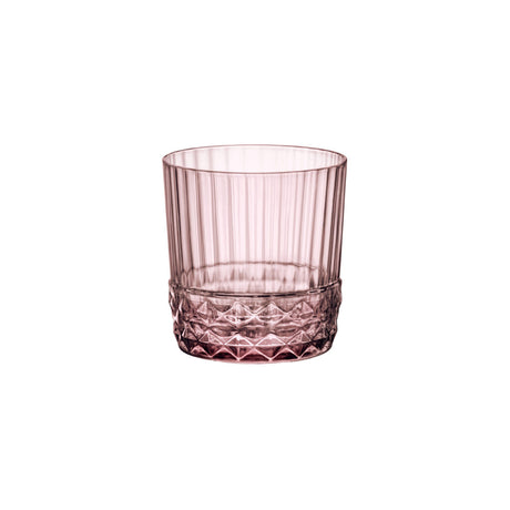 America 20's - Dof 370Ml Lilac Rose from Bormioli Rocco. Fine rim, made out of Glass and sold in boxes of 6. Hospitality quality at wholesale price with The Flying Fork! 