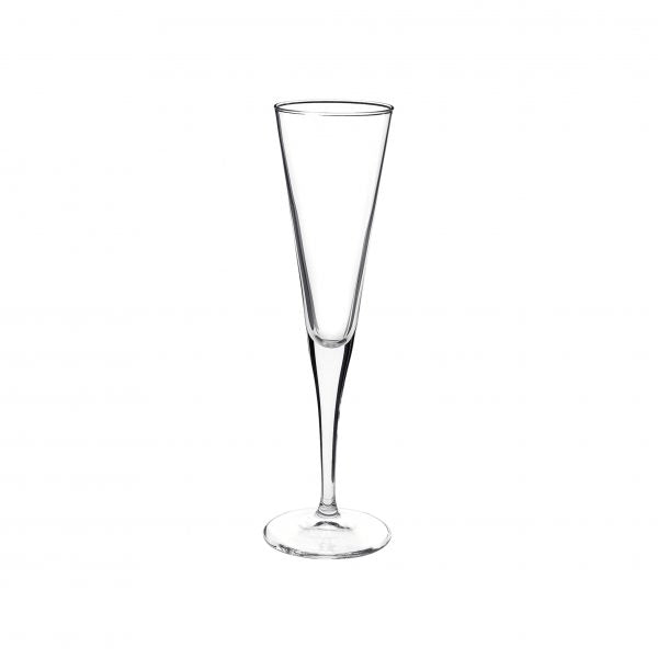 Champagne Flute - 160ml, Ypsilon from Bormioli Rocco. made out of Glass and sold in boxes of 12. Hospitality quality at wholesale price with The Flying Fork! 