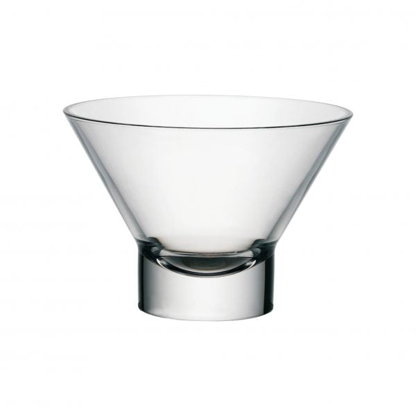 Dessert Bowl - 375ml, Ypsilon from Bormioli Rocco. made out of Glass and sold in boxes of 12. Hospitality quality at wholesale price with The Flying Fork! 
