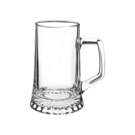 Beer mug - 510ml, Stein from Bormioli Rocco. made out of Glass and sold in boxes of 6. Hospitality quality at wholesale price with The Flying Fork! 
