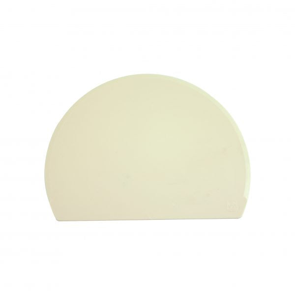 Round Bowl Dough Scraper - 160x120mm from Thermohauser. made out of Polypropylene and sold in boxes of 1. Hospitality quality at wholesale price with The Flying Fork! 