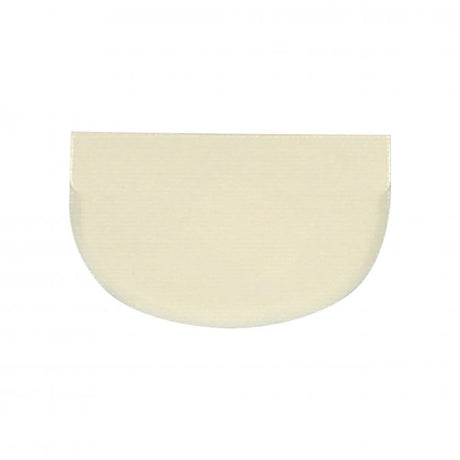 Rounded Dough Scraper - 113x75mm from Thermohauser. made out of Polypropylene and sold in boxes of 1. Hospitality quality at wholesale price with The Flying Fork! 