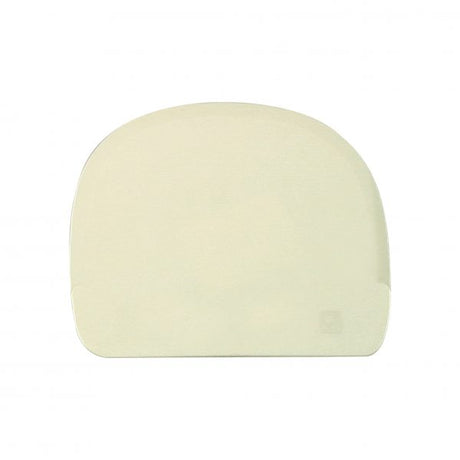 Rounded Dough Scraper - 115x95mm from Thermohauser. made out of Polypropylene and sold in boxes of 1. Hospitality quality at wholesale price with The Flying Fork! 
