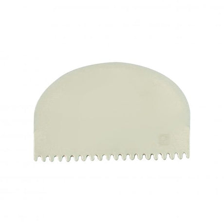 Round Teeth Scraper-Garnish - 110x72mm from Thermohauser. made out of Polypropylene and sold in boxes of 1. Hospitality quality at wholesale price with The Flying Fork! 