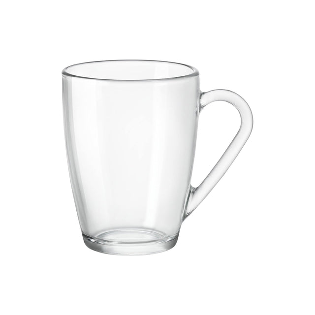 Icon-Mug Clear W/Handle 320Ml