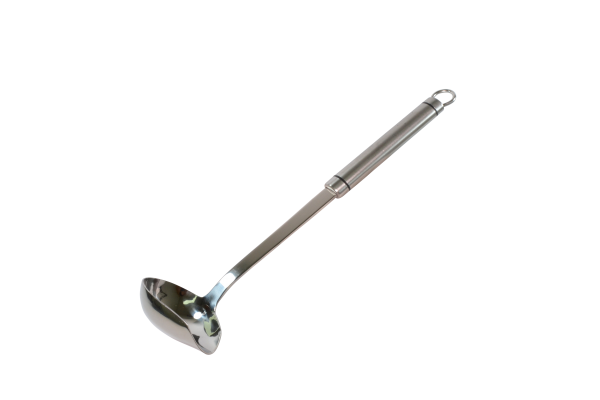 Sauce Ladle With Pouring Spout - 65mm, Stainless Steel, Milano from Chef Inox. made out of Stainless Steel and sold in boxes of 6. Hospitality quality at wholesale price with The Flying Fork! 