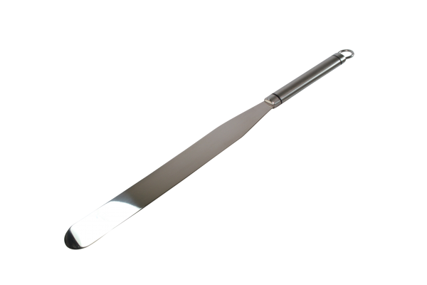 Spatula - 185mm, Stainless Steel, Milano from Chef Inox. made out of Stainless Steel and sold in boxes of 6. Hospitality quality at wholesale price with The Flying Fork! 